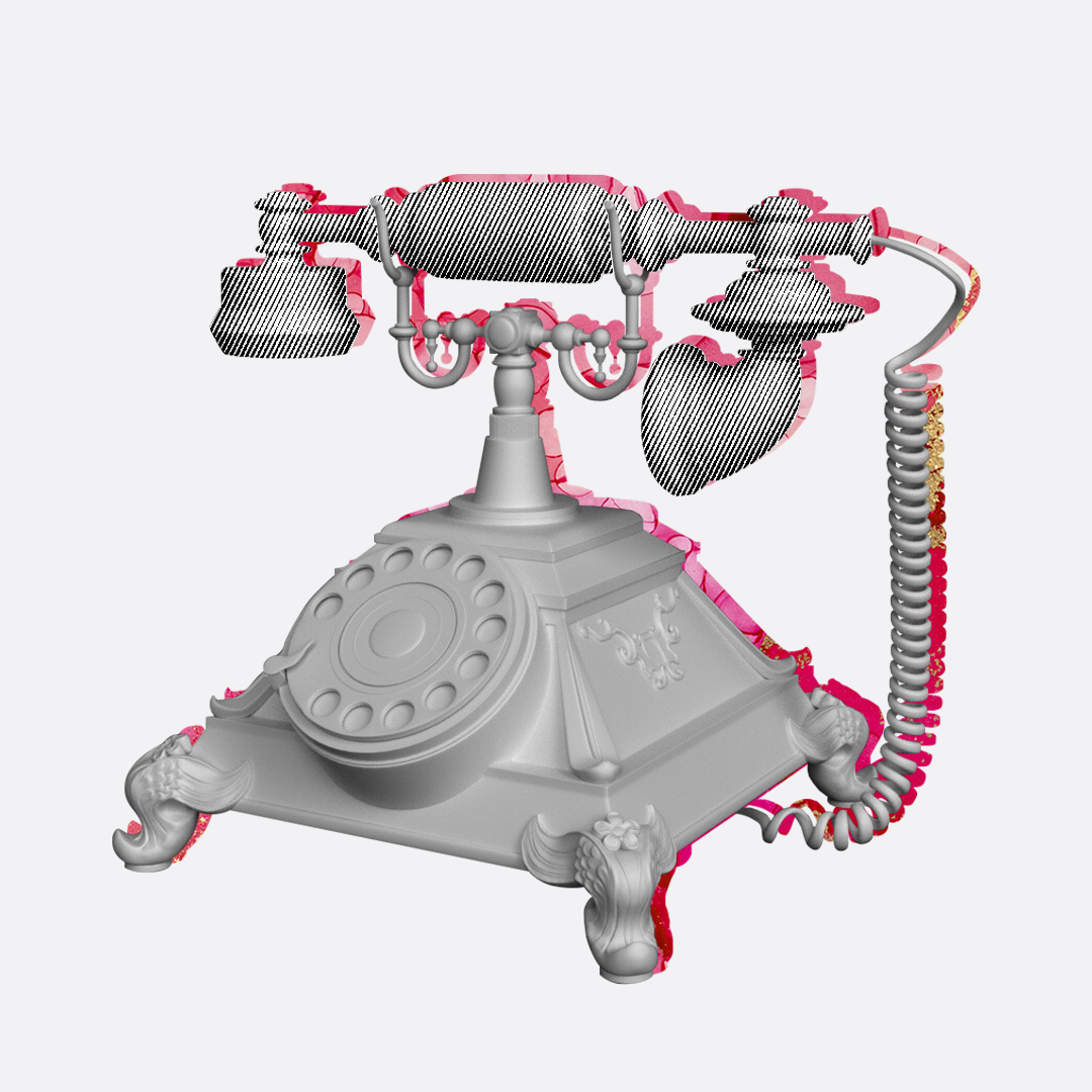 Старый телефонный аппарат иллюстрирует статью об аналитике звонков для продвижения сайта в e-commerce.